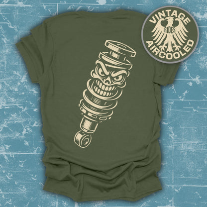 Vintage Rides Aircooled Green Graphic Tee product