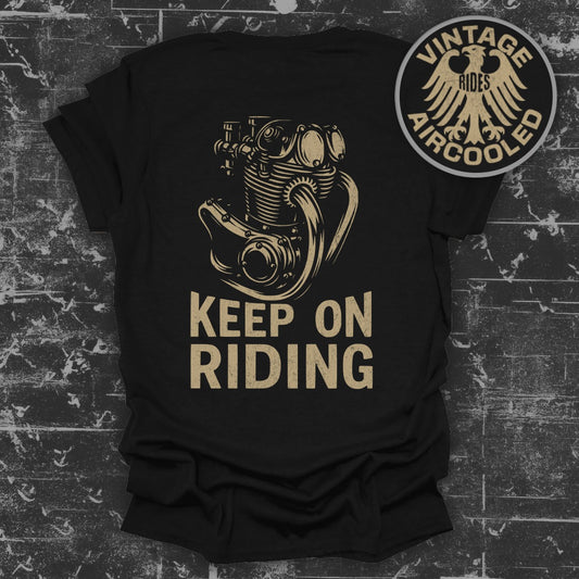 Keep On Riding Vintage Rides Aircooled T-Shirt product