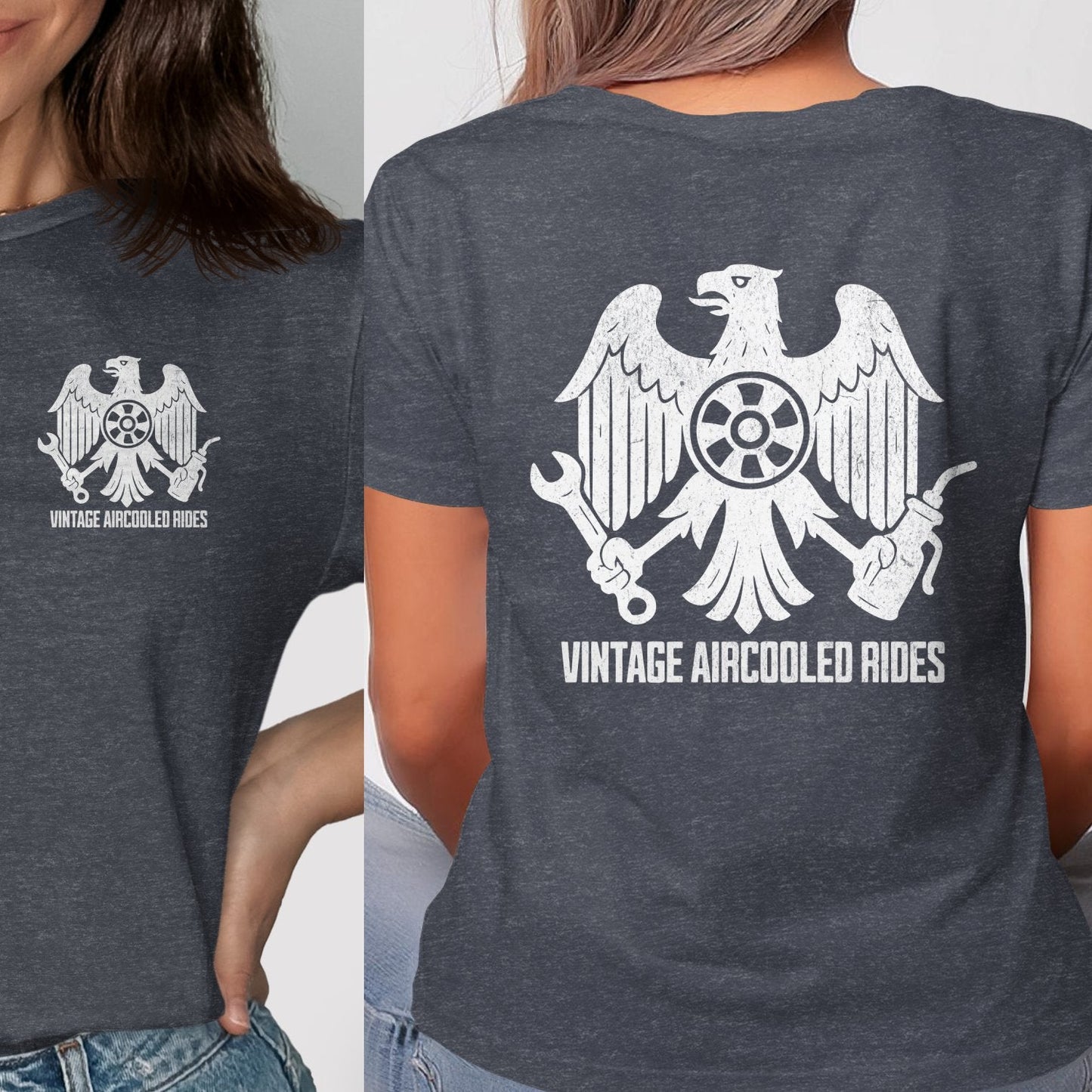 Vintage Aircooled Rides Graphic Tee Shirt product type