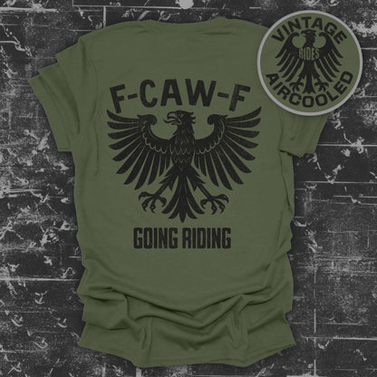F-CAW-F Going Riding Vintage Aircooled Shirt Product