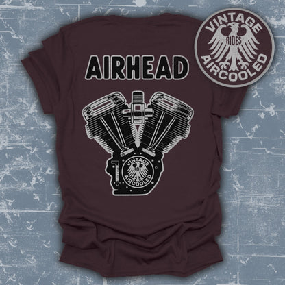 Vintage Air Cooled Airhead Engine Graphic T-Shirt product type