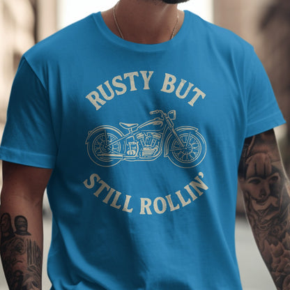Rusty But Still Rollin Motorcycle Graphic T-Shirt product