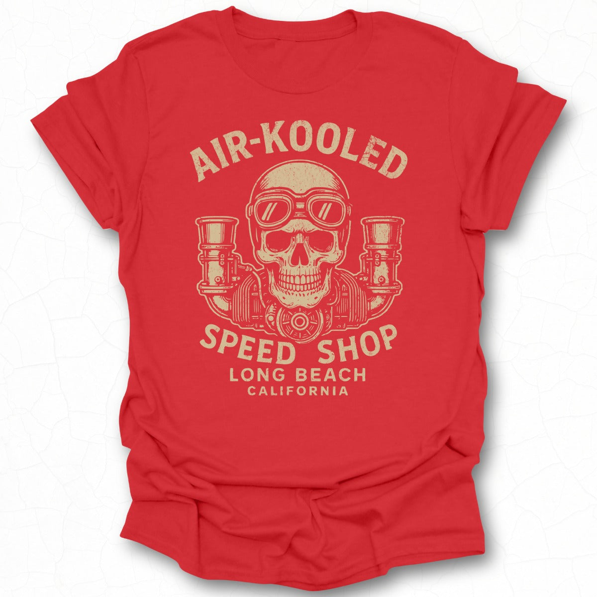 Air-Kooled Speed Shop Long Beach Graphic Shirt
