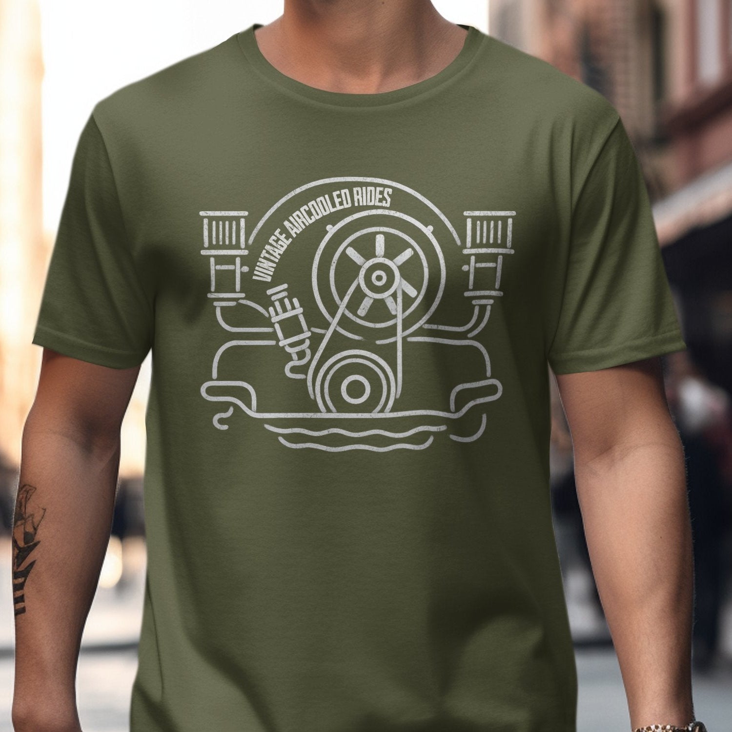 Unique Aircooled Rides Graphic T-Shirt product