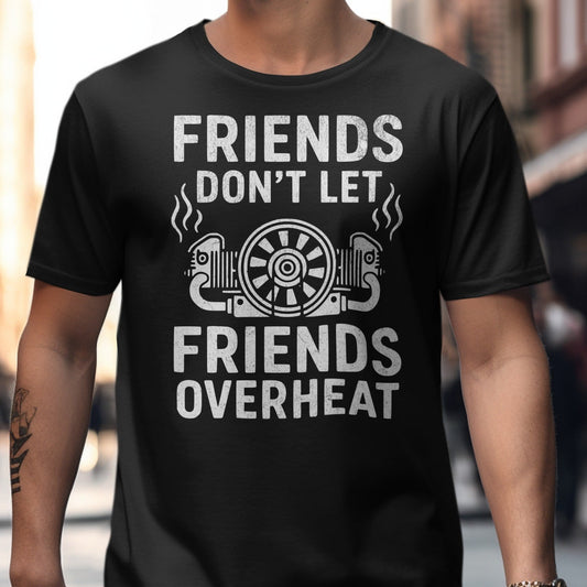 Friends Don't Let Friends Overheat T-Shirt product