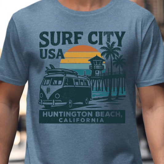 Surf City USA Huntington Beach T-shirt product
