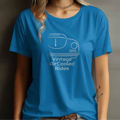 Vintage AirCooled Rides graphic tee product type
