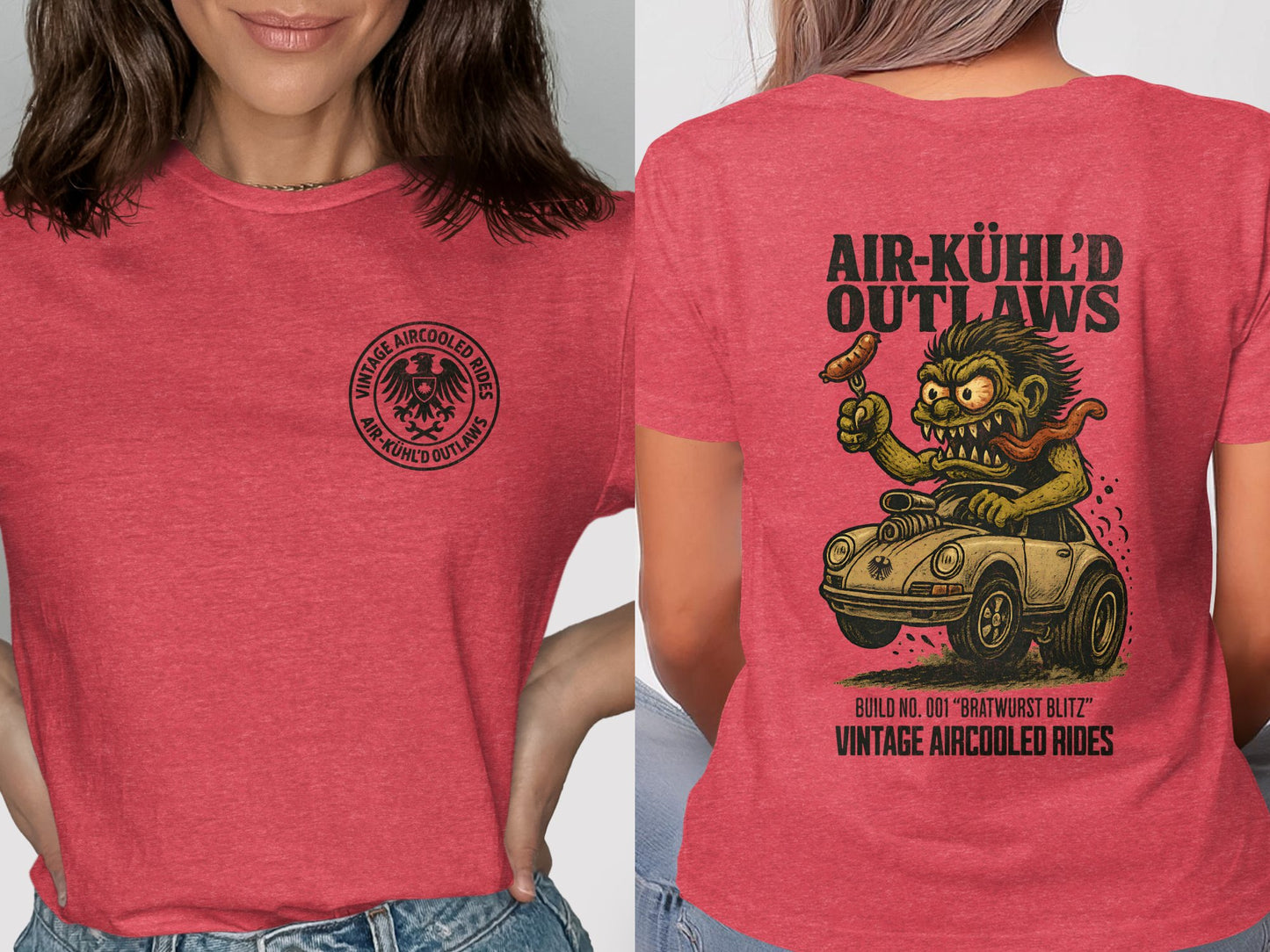 Vintage Aircooled Outlaws Graphic Tee product