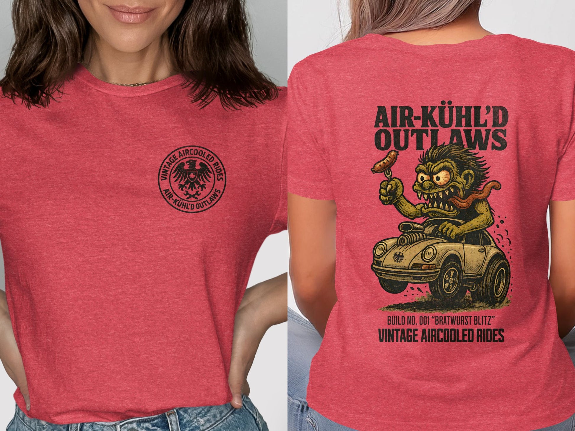 Vintage Aircooled Outlaws Graphic Tee product