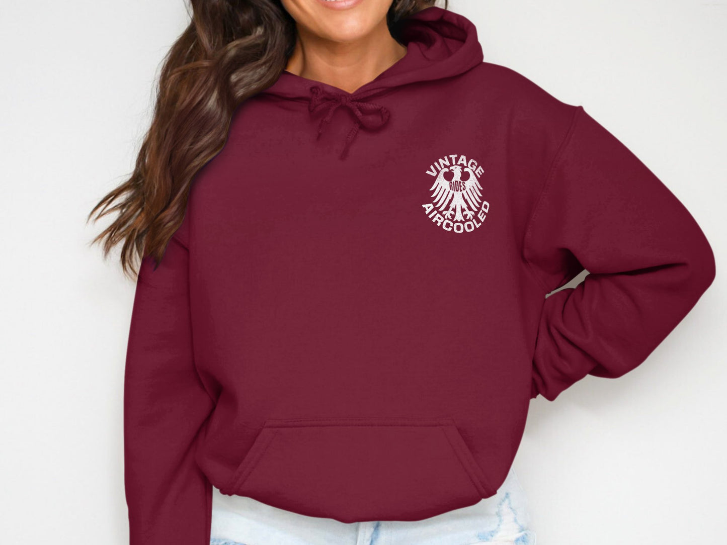 Vintage Aircooled Bold Hooded Sweatshirt product