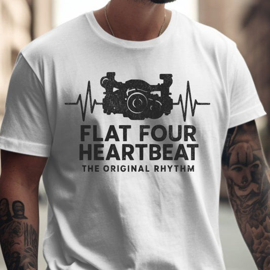 Flat Four Heartbeat The Original Rhythm T-Shirt product