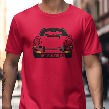 Vintage Aircooled Car Design Red T-shirt product