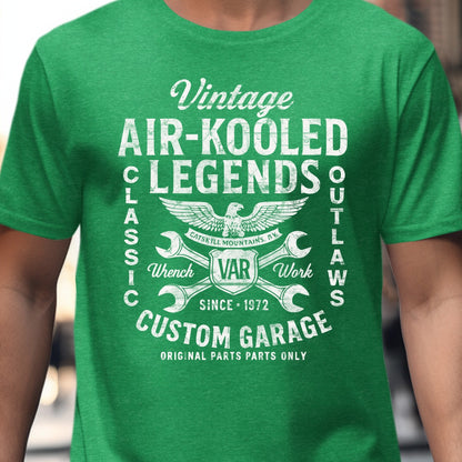 Vintage Air-Kooled Legends Custom Garage Tee