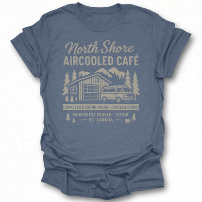 North Shore Aircooled Cafe Rainforest Proven BC Canada Shirt