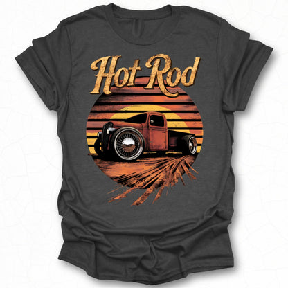 Vintage Hot Rod Truck Graphic Tee Product