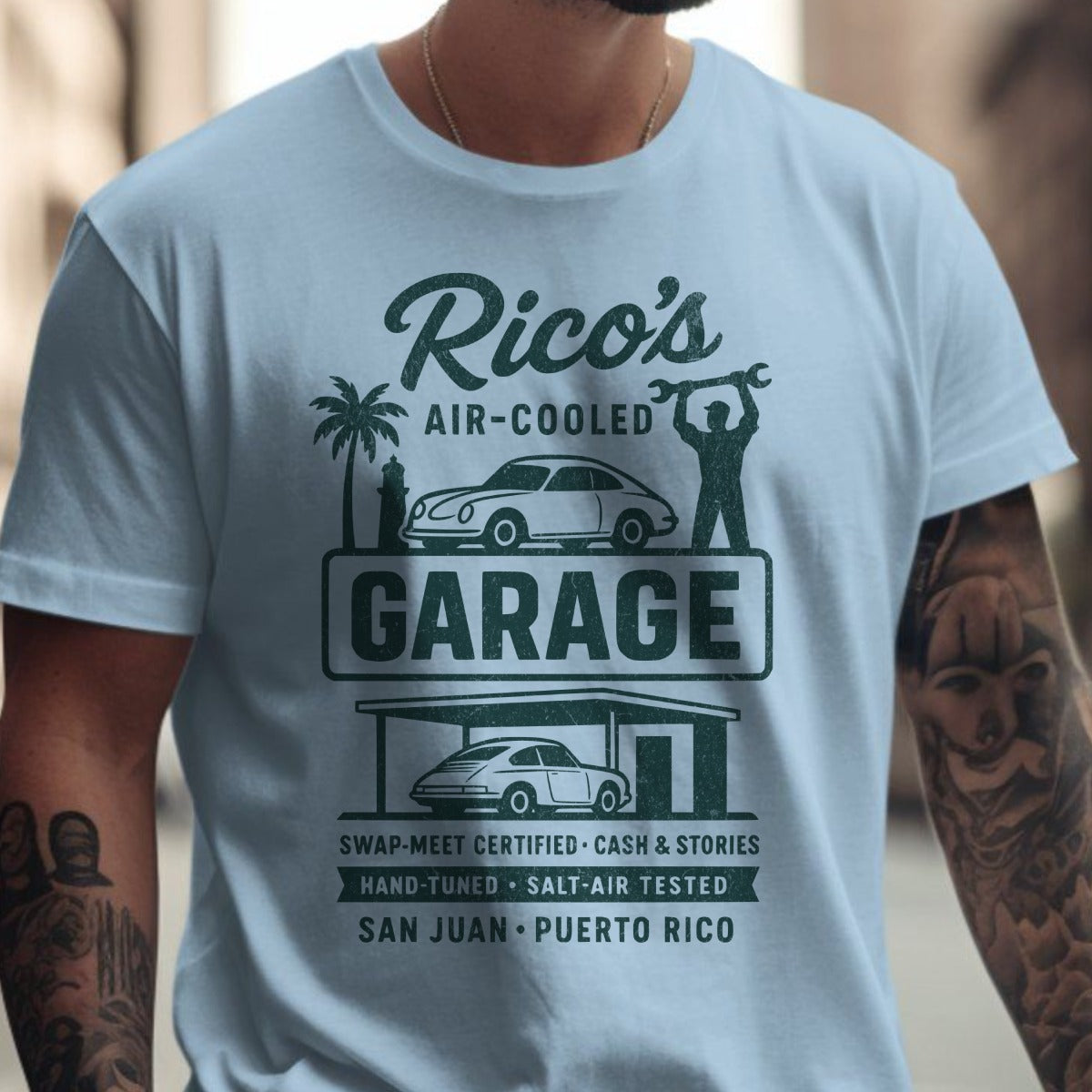 Rico's Air-Cooled Garage Hand-Tuned Salt-Air Tested Shirt