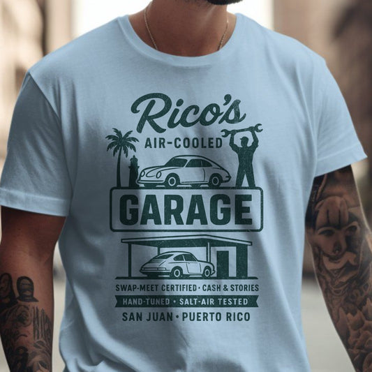 Rico's Air-Cooled Garage Hand-Tuned Salt-Air Tested Shirt
