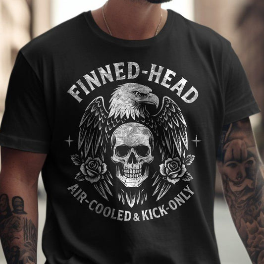 Finned-Head Air-Cooled & Kick-Only Graphic Shirt