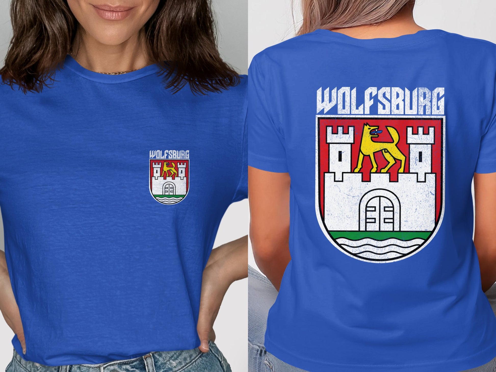 Wolfsburg Coat of Arms Graphic T-Shirt product