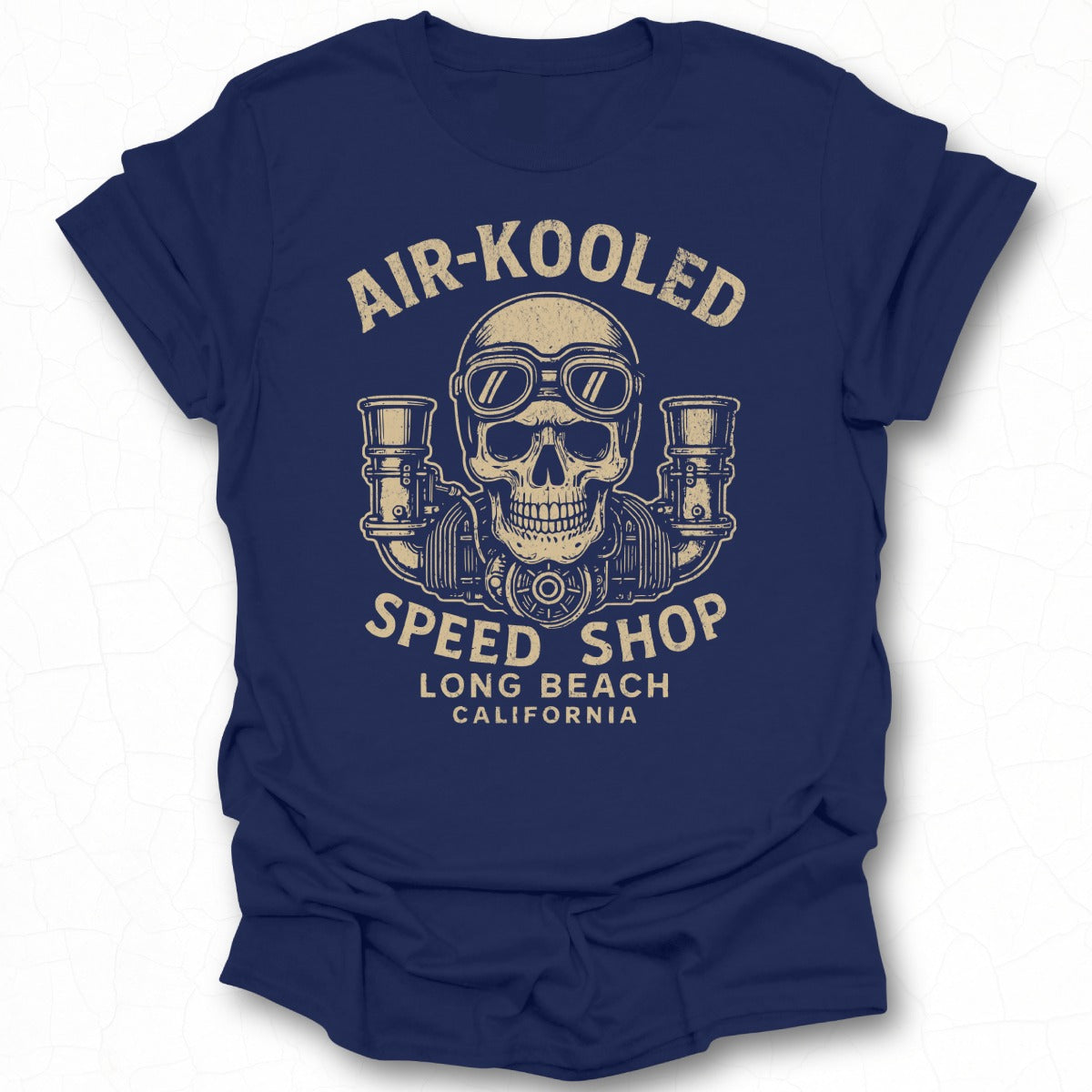 Air-Kooled Speed Shop Long Beach California T-Shirt