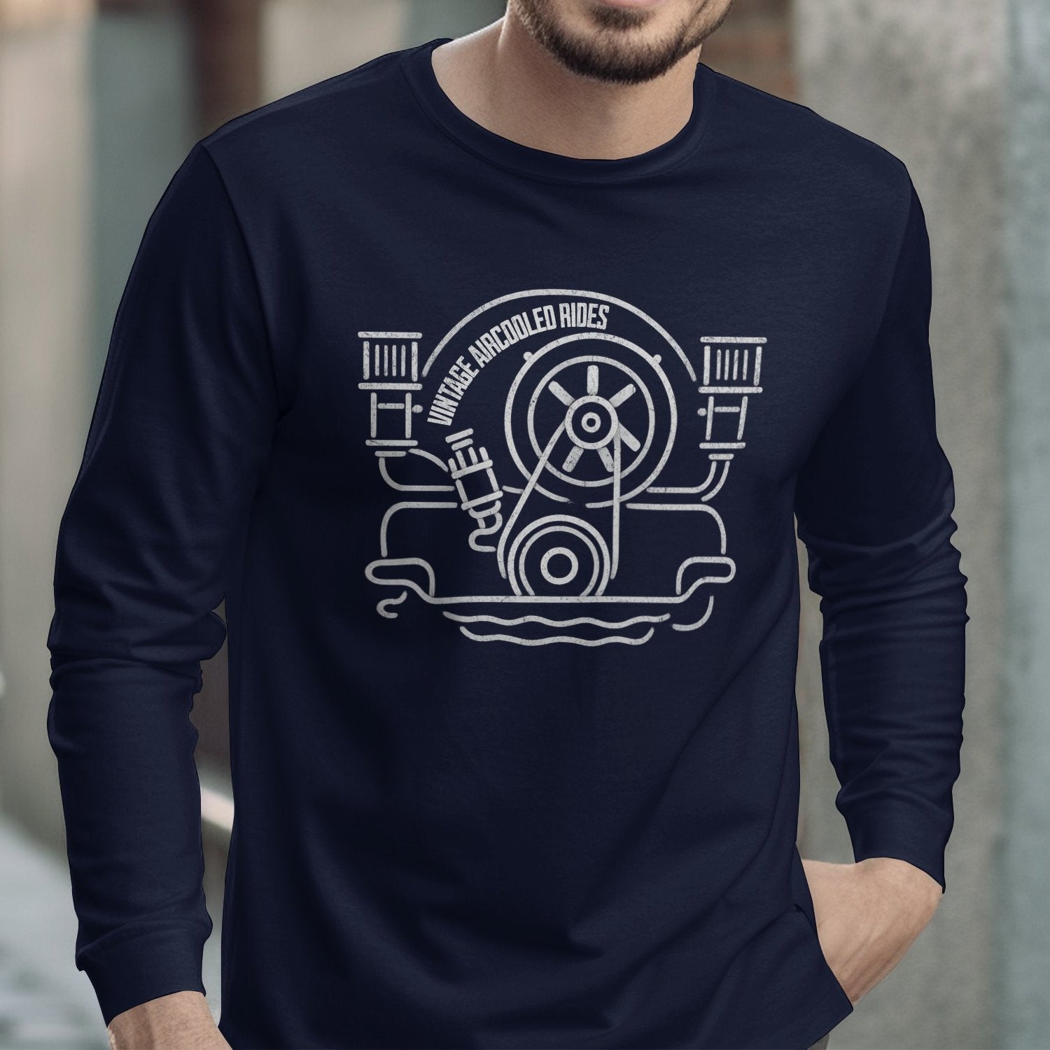 Vintage Hardold Rides Graphic Long Sleeve Shirt product