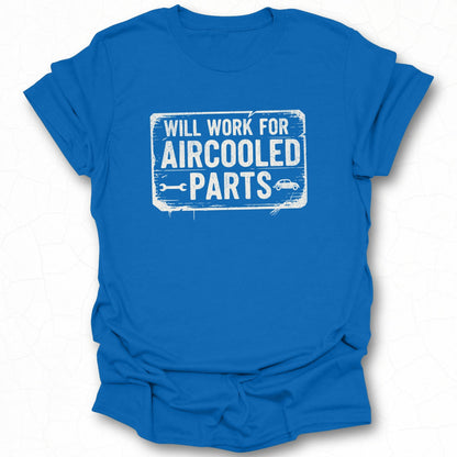 Will Work for Aircooled Parts Graphic Tee product