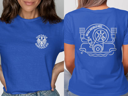 Vintage Aircooled Rides Engine Graphic Tee product