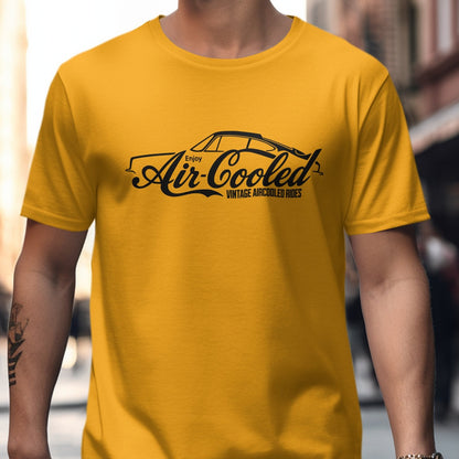 Vintage Air-Cooled Enjoy Rides Graphic T-Shirt product type