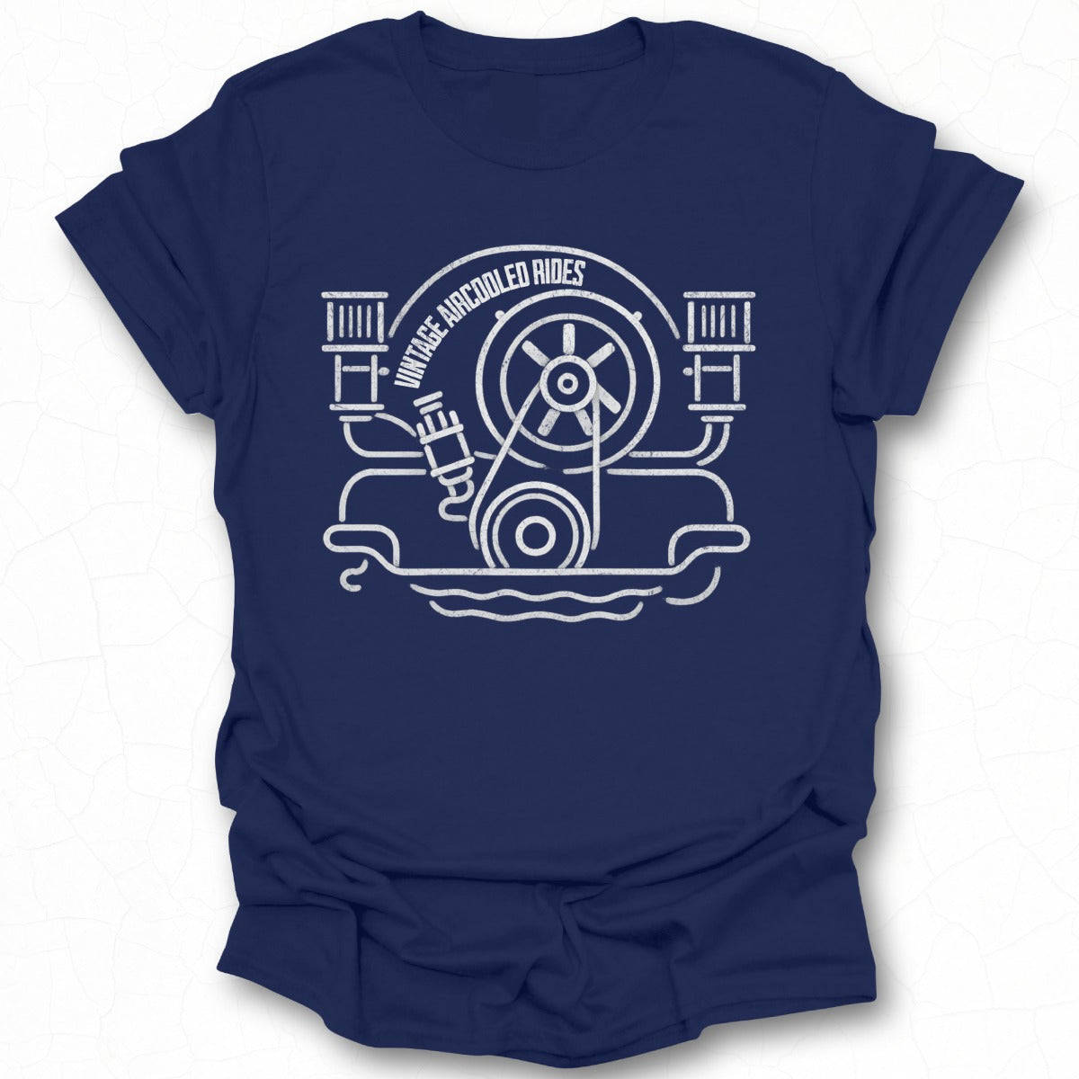 Unique Aircooled Rides Graphic Tee Shirt