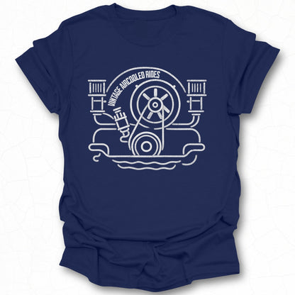 Unique Aircooled Rides Graphic Tee Shirt