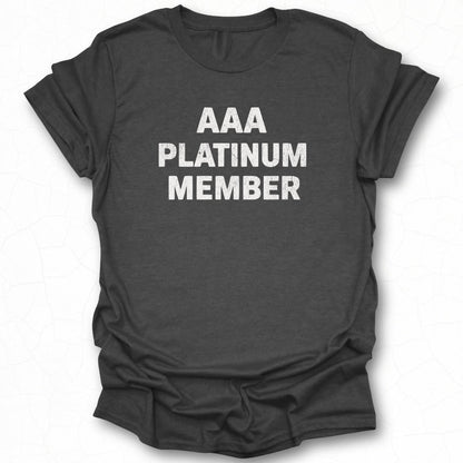 AAA Platinum Member T-shirt product
