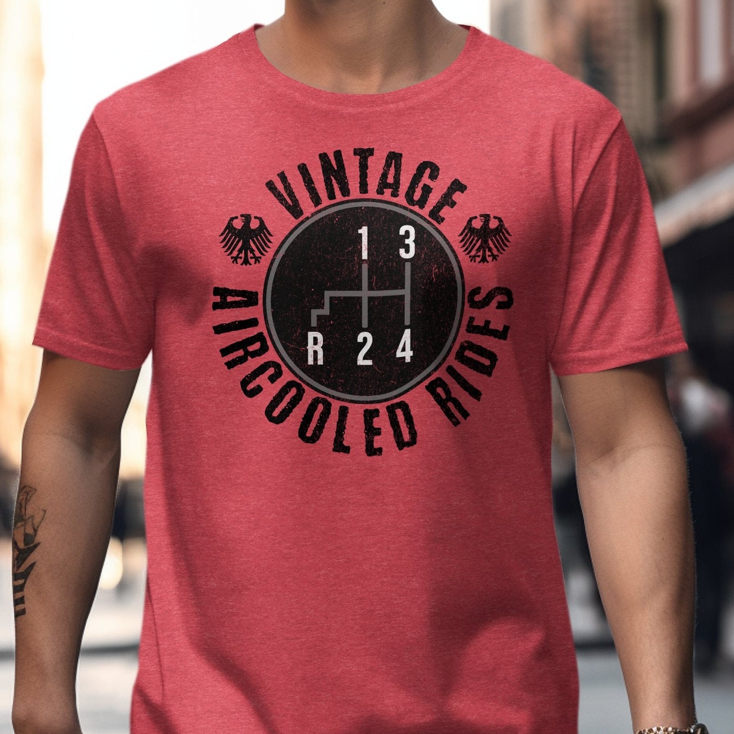 Vintage Aircooled Rides Retro Style T-Shirt product type
