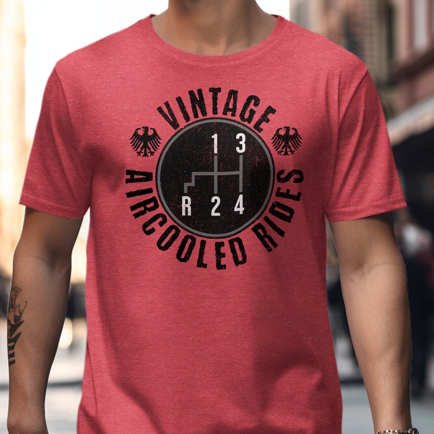 Vintage Aircooled Rides Retro Style T-Shirt product type