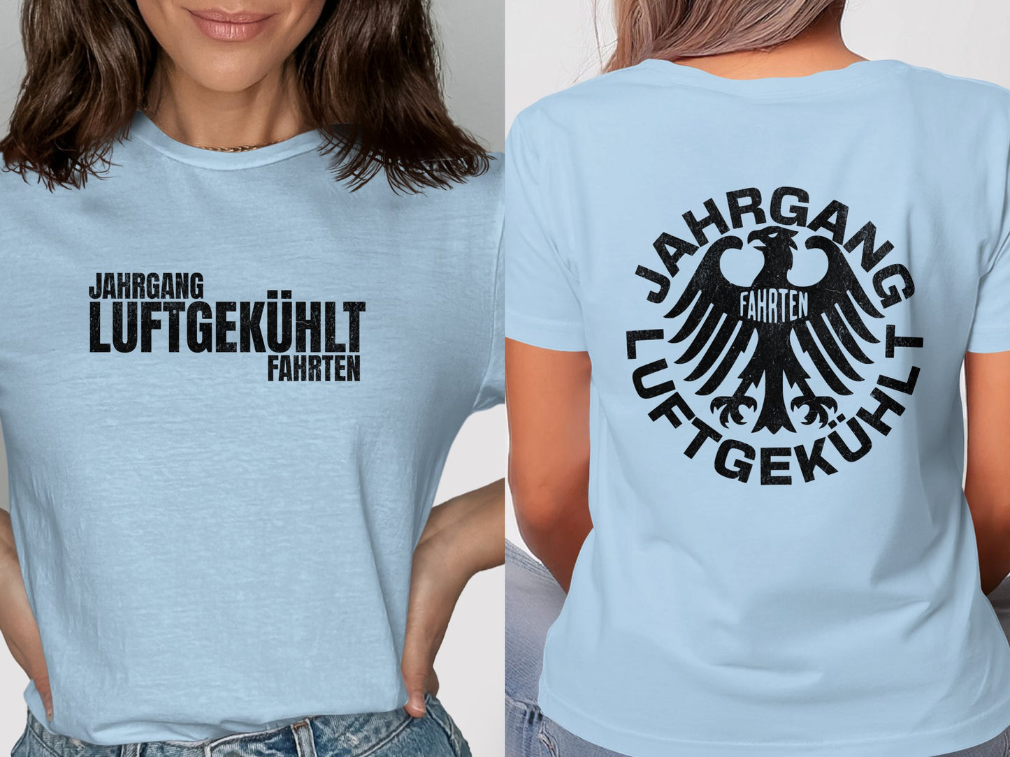 Jahrgang Luftgekühlt Fahrten Graphic T-shirt product
