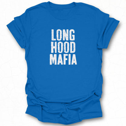 Long Hood Mafia Graphic T-shirt for Trendy Wear