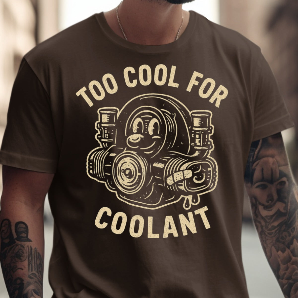 Too Cool For Coolant Funny Car Enthusiast T-Shirt product