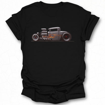 Vintage Hot Rod Car Graphic T-shirt