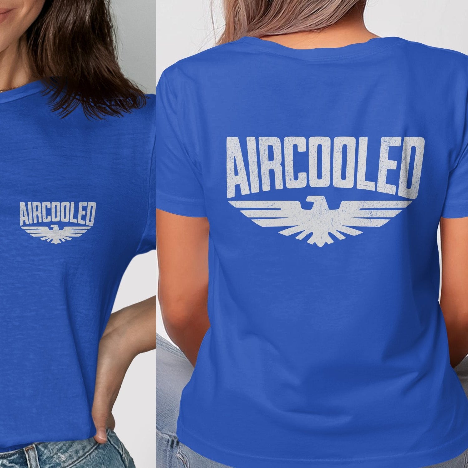 Aircooled Eagle Logo Graphic Tee Shirt product type