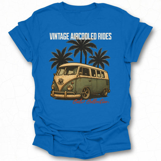 Vintage Aircooled Rides Classic Van Graphic Tee