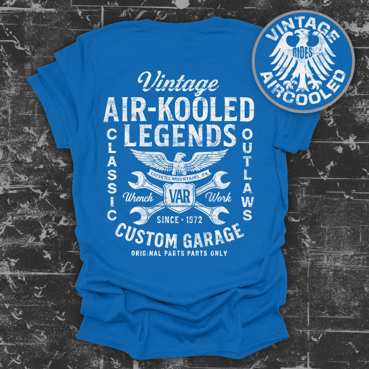 Vintage Air-Cooled Legends Classic Outlaws T-Shirt